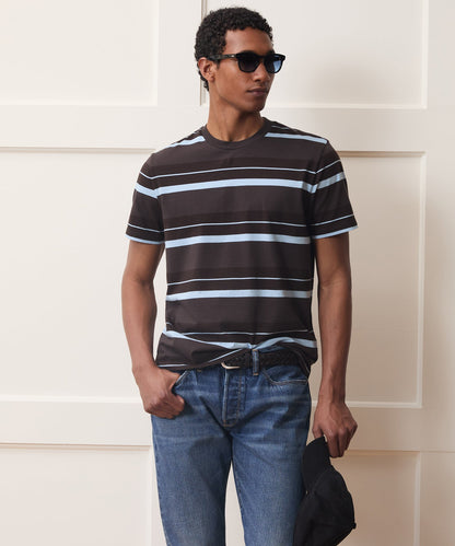 Todd Snyder Premium Jersey Tee - Espresso Bean