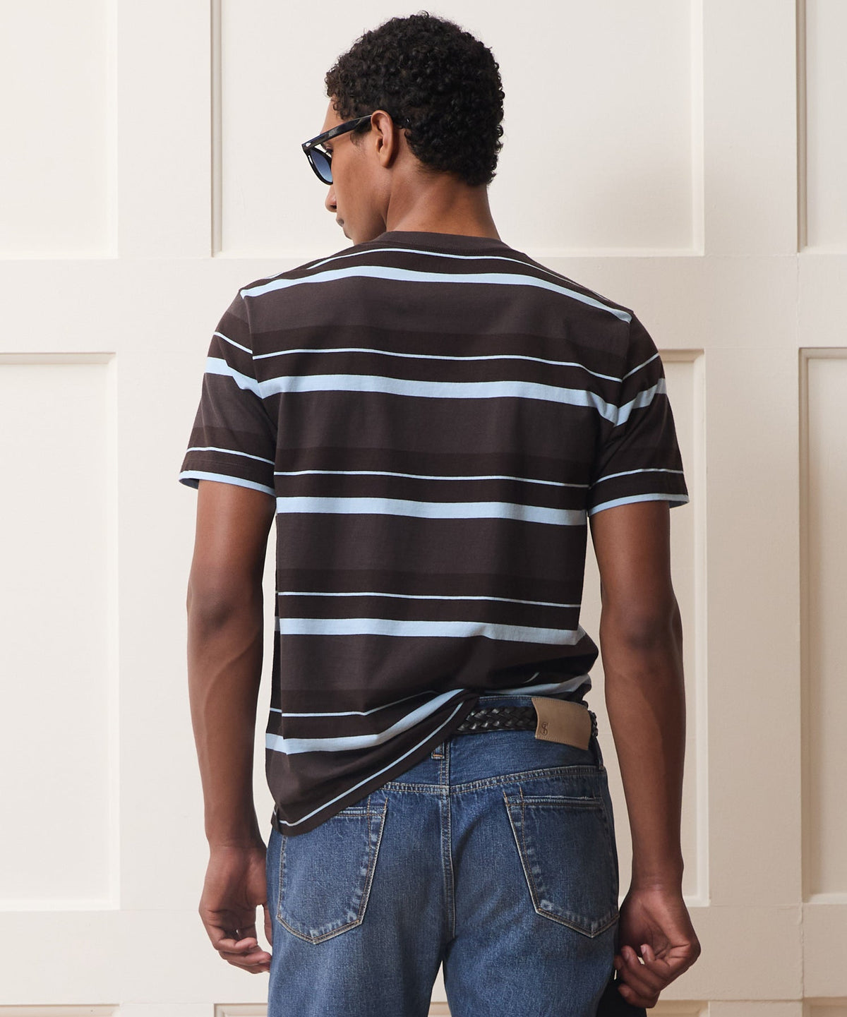 Todd Snyder Premium Jersey Tee - Espresso Bean