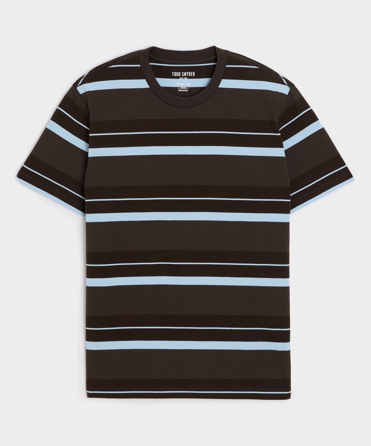 Todd Snyder Premium Jersey Tee - Espresso Bean