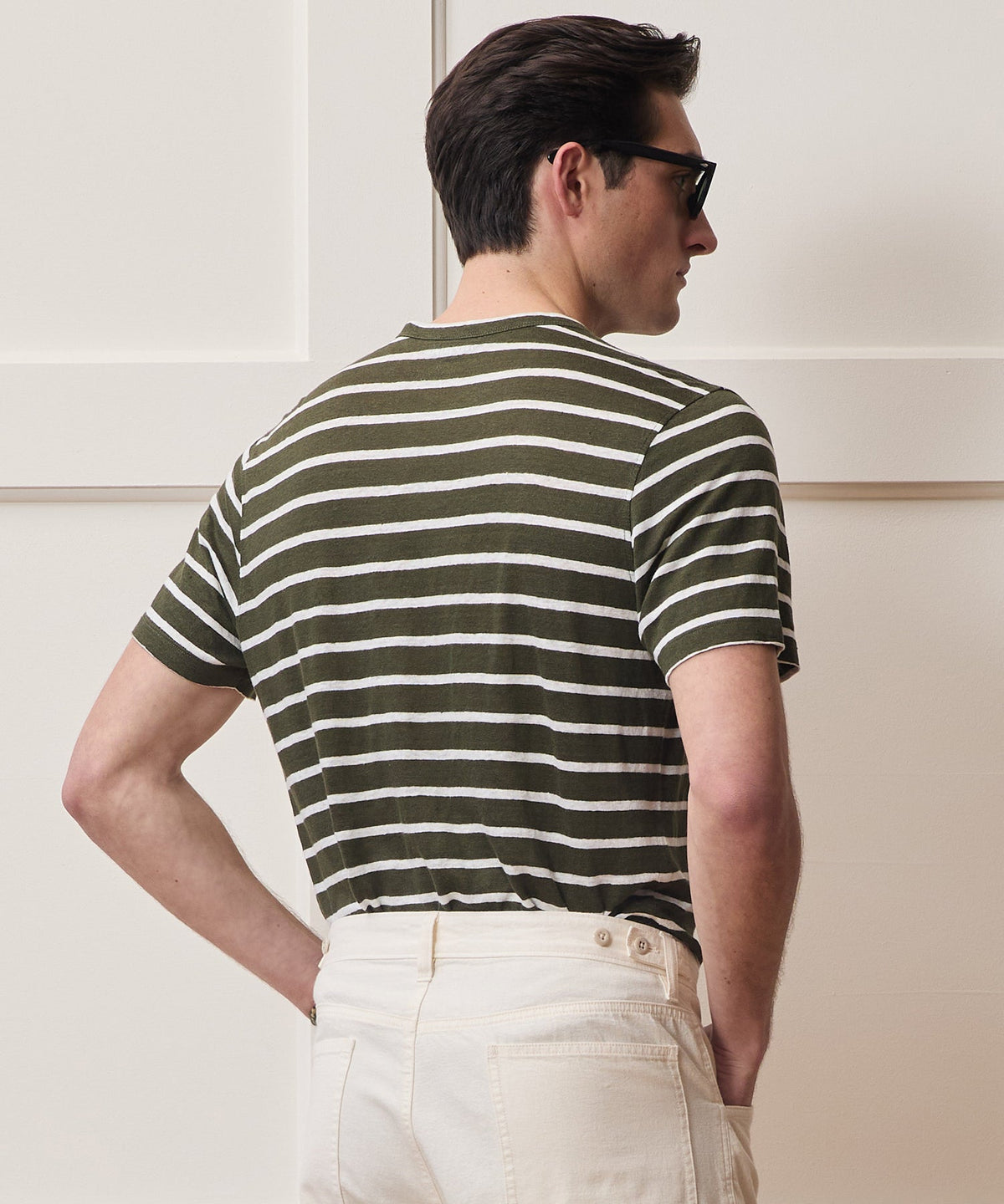 Todd Snyder Linen Pocket Tee - Earthbound