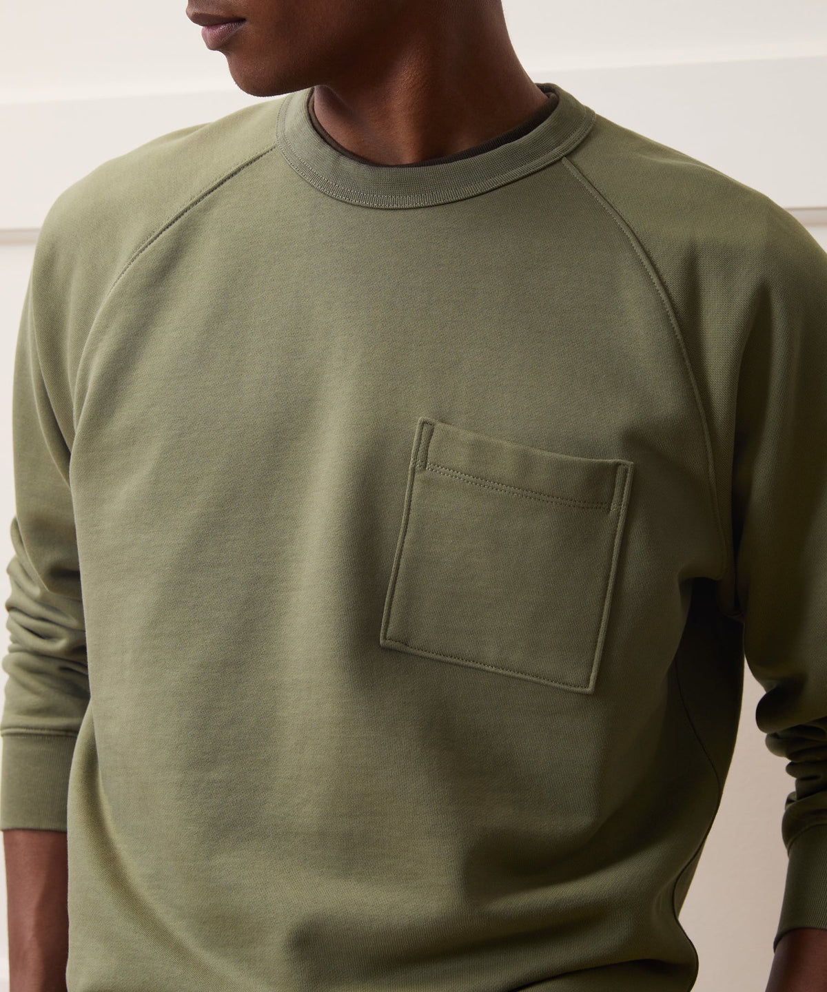 Todd Snyder Foundation Pocket Sweatshirt - Fogstone