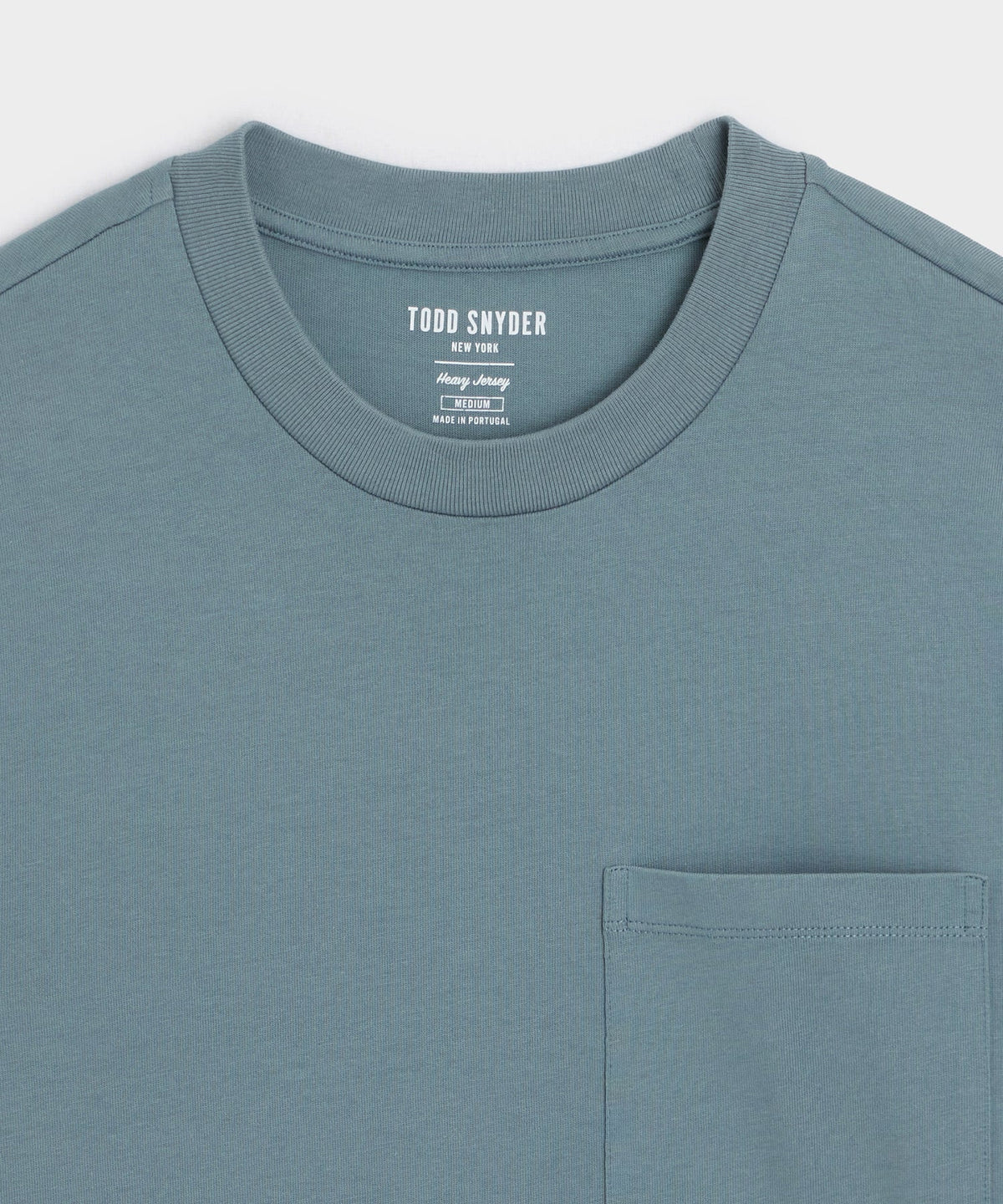 Todd Snyder Boxy Jersey Tee - Blue Ridge