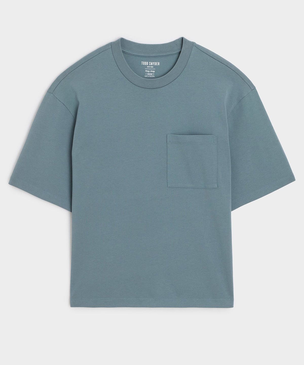 Todd Snyder Boxy Jersey Tee - Blue Ridge