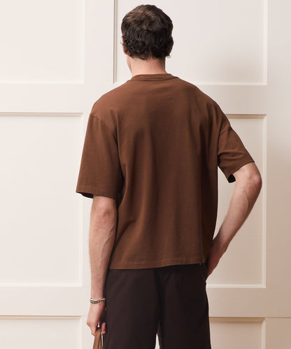 Todd Snyder Boxy Jersey Tee - Burnished Oak