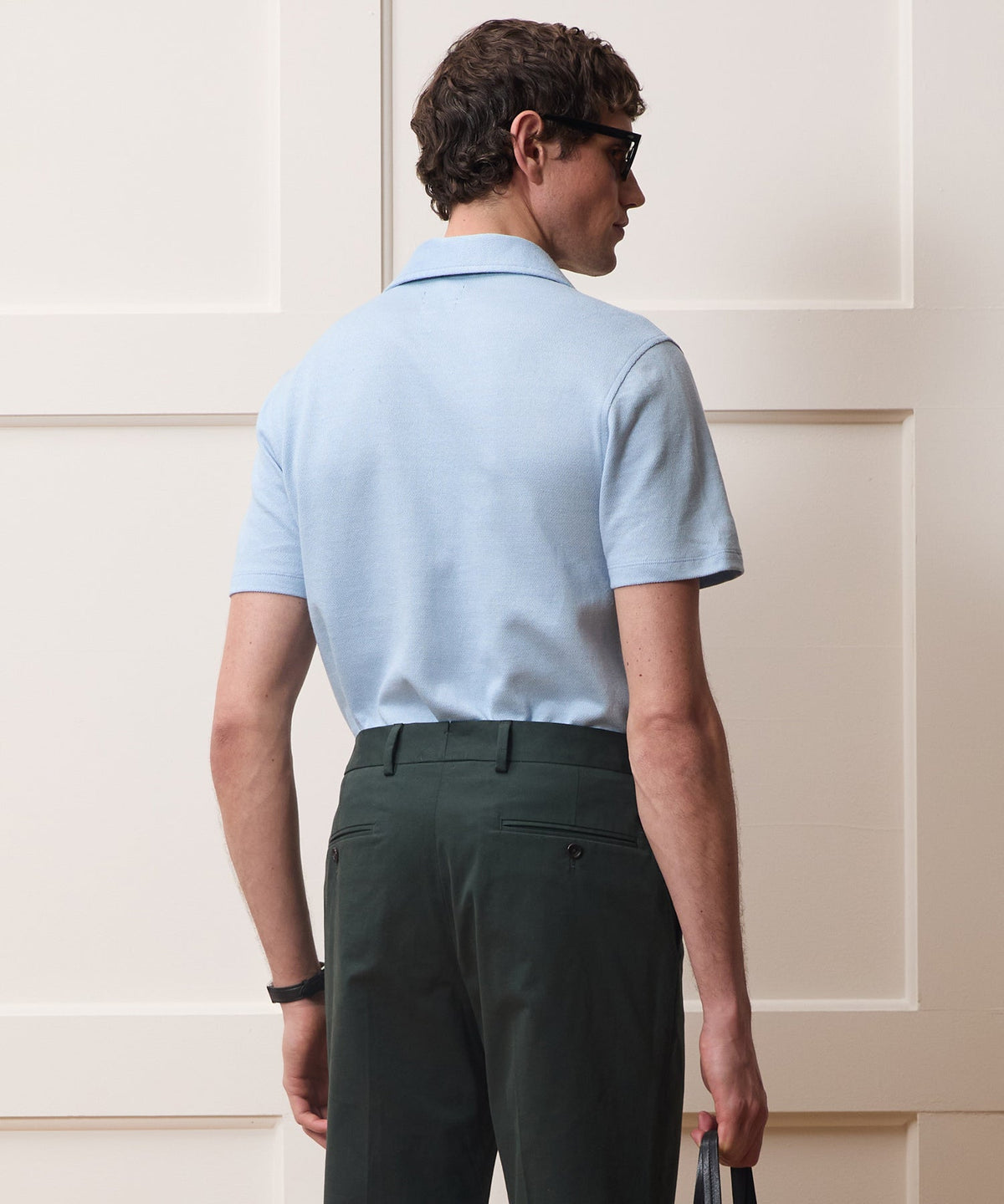 Todd Snyder Italian Linen-Cotton Knit Shirt - Morning Tide