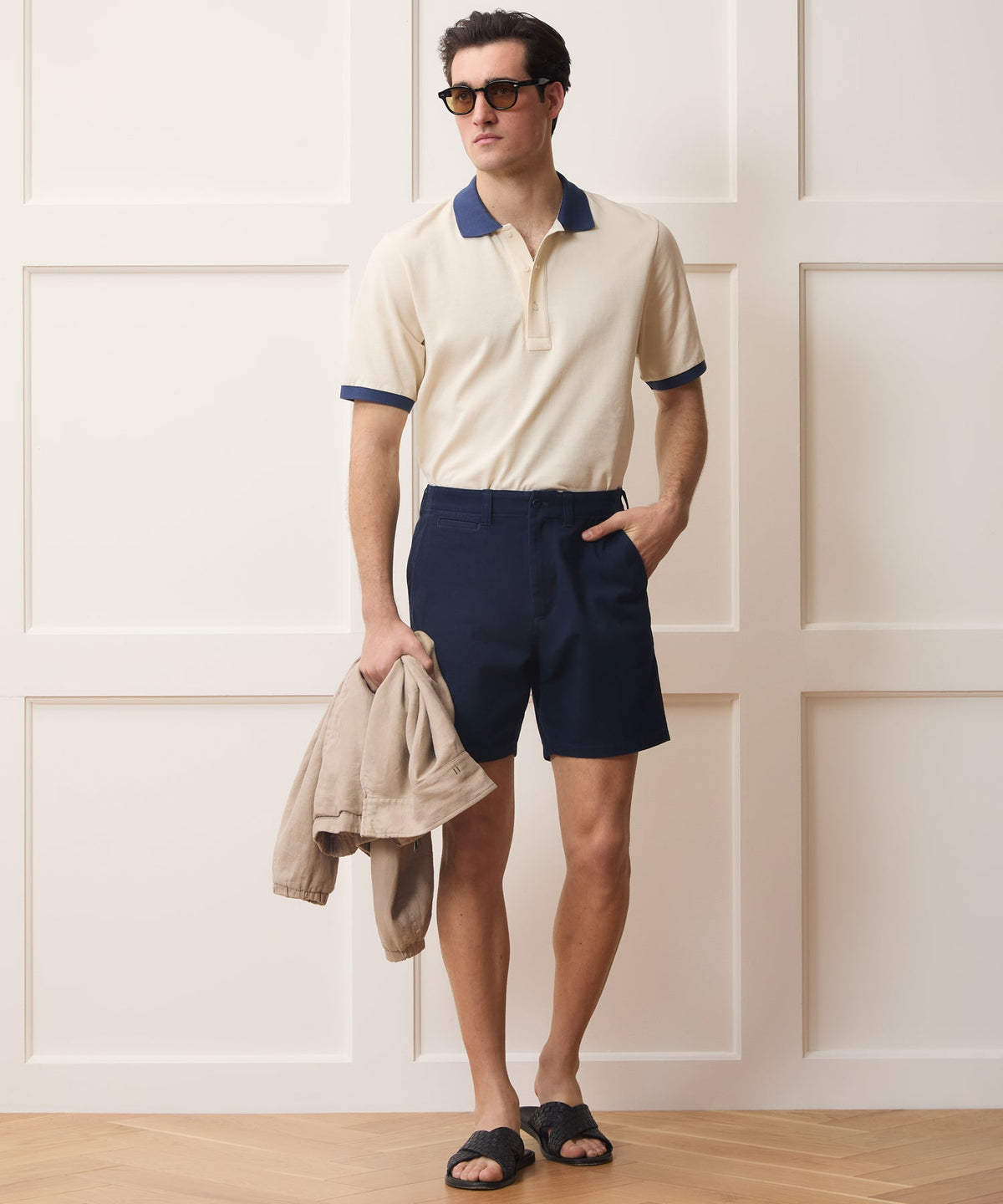 Todd Snyder 7" Favorite Chino Short - Navy