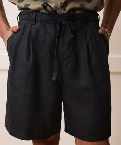 Todd Snyder 8" Mylos Short - Black