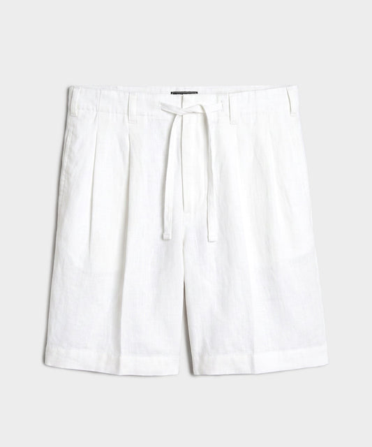 Todd Snyder 8" Mylos Short - White