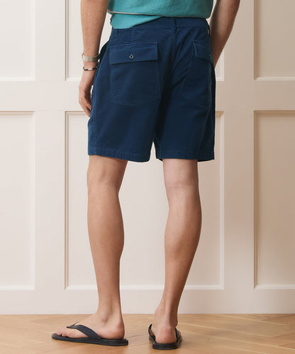 Todd Snyder 7" Corduroy Camp Short - Cobalt