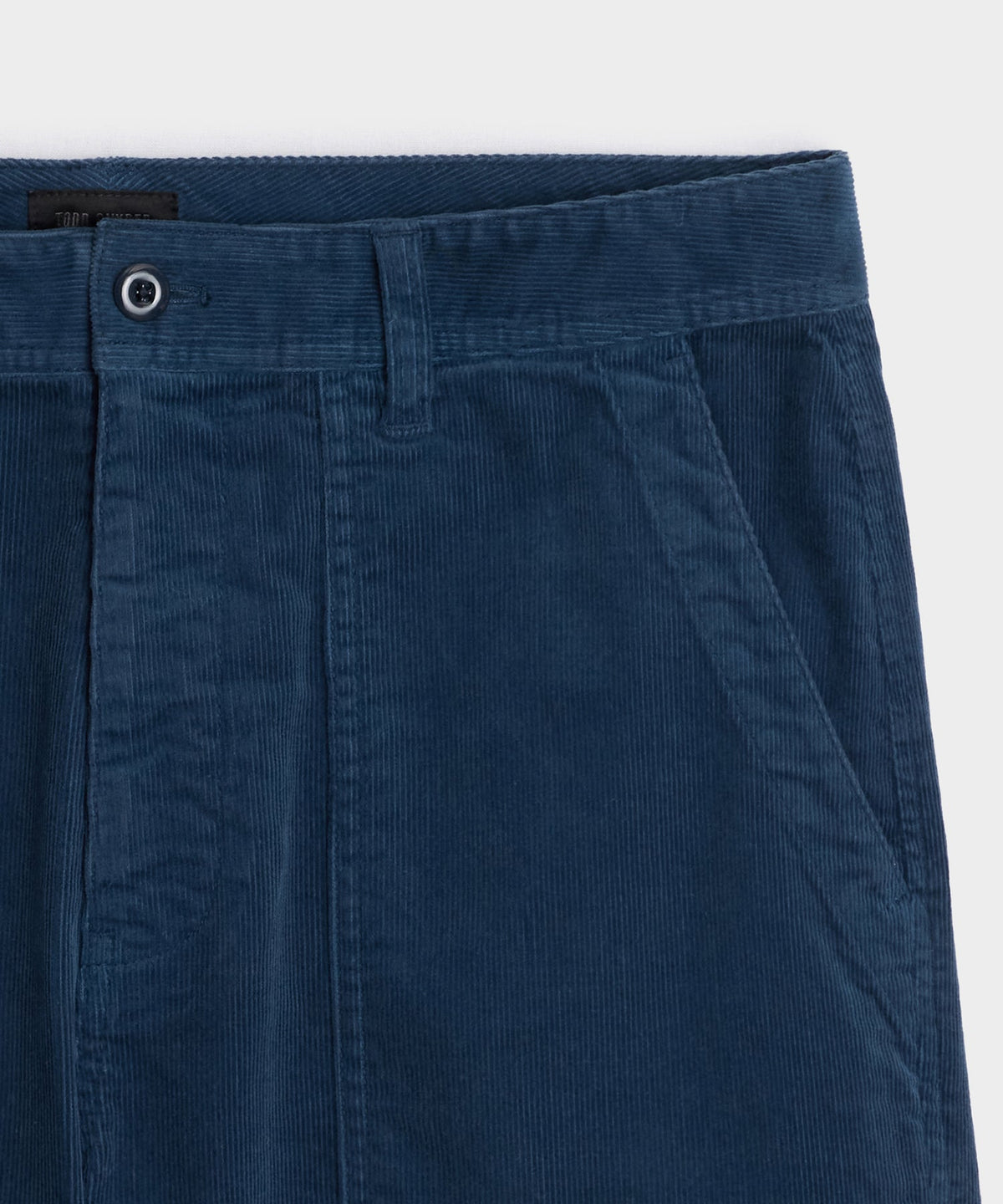 Todd Snyder 7" Corduroy Camp Short - Cobalt