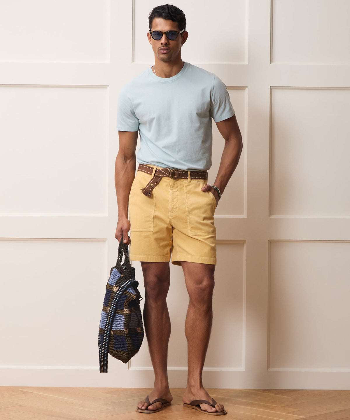 Todd Snyder 7" Corduroy Camp Short - Craspedia