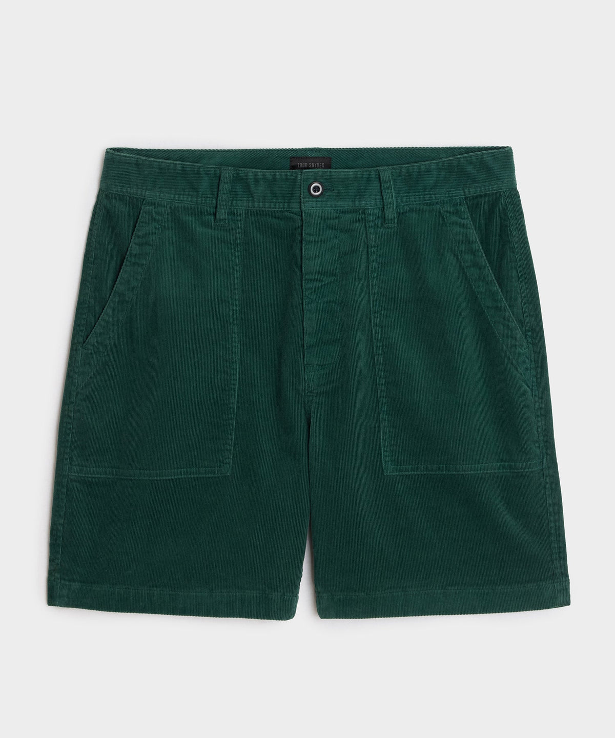 Todd Snyder 7" Corduroy Camp Short - Dark Green