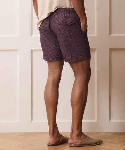 Todd Snyder 5" Montauk Swim Trunk - Merlot