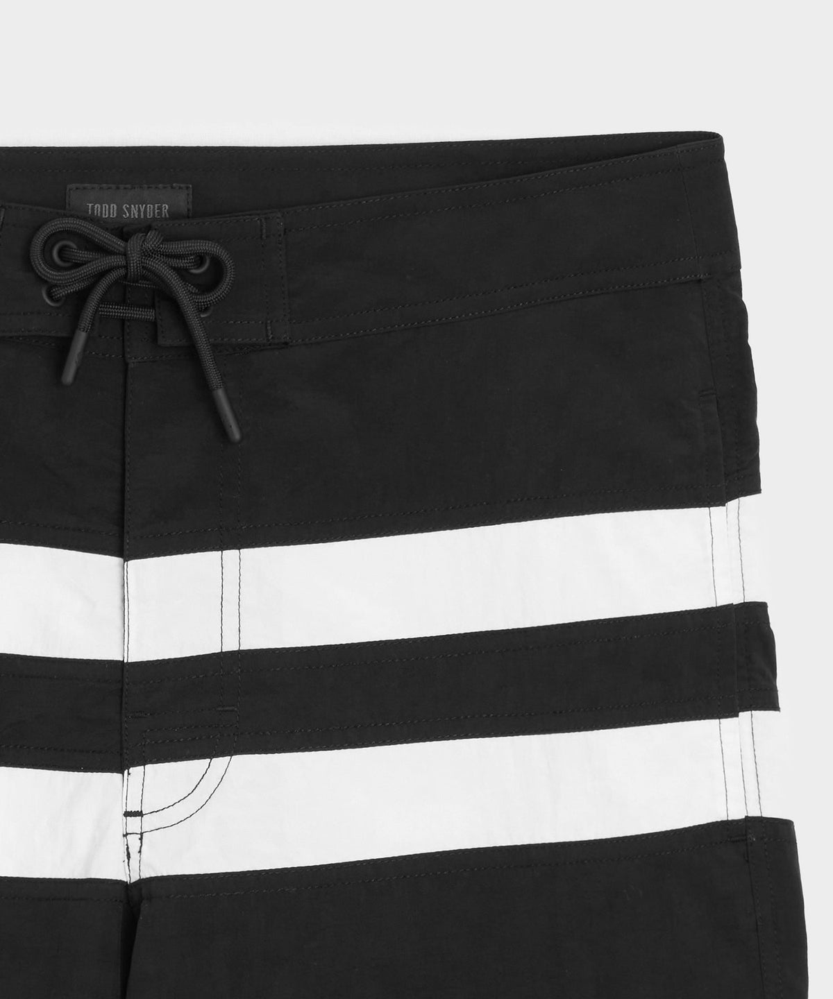 Todd Snyder 7" Boardshort - Black