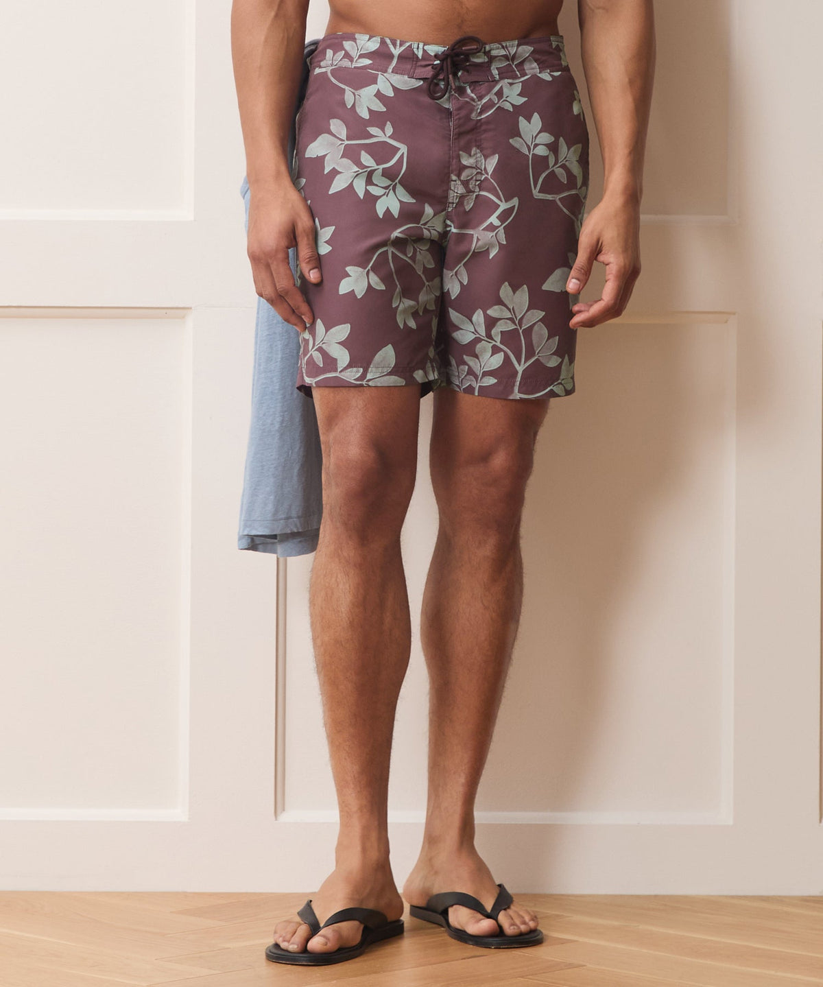 Todd Snyder 7" Boardshort - Burgundy