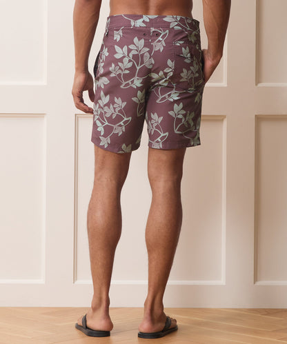 Todd Snyder 7" Boardshort - Burgundy