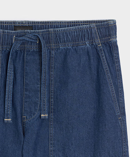 Todd Snyder 7" Indigo Beach Short - Dark Indigo