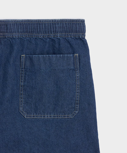 Todd Snyder 7" Indigo Beach Short - Dark Indigo