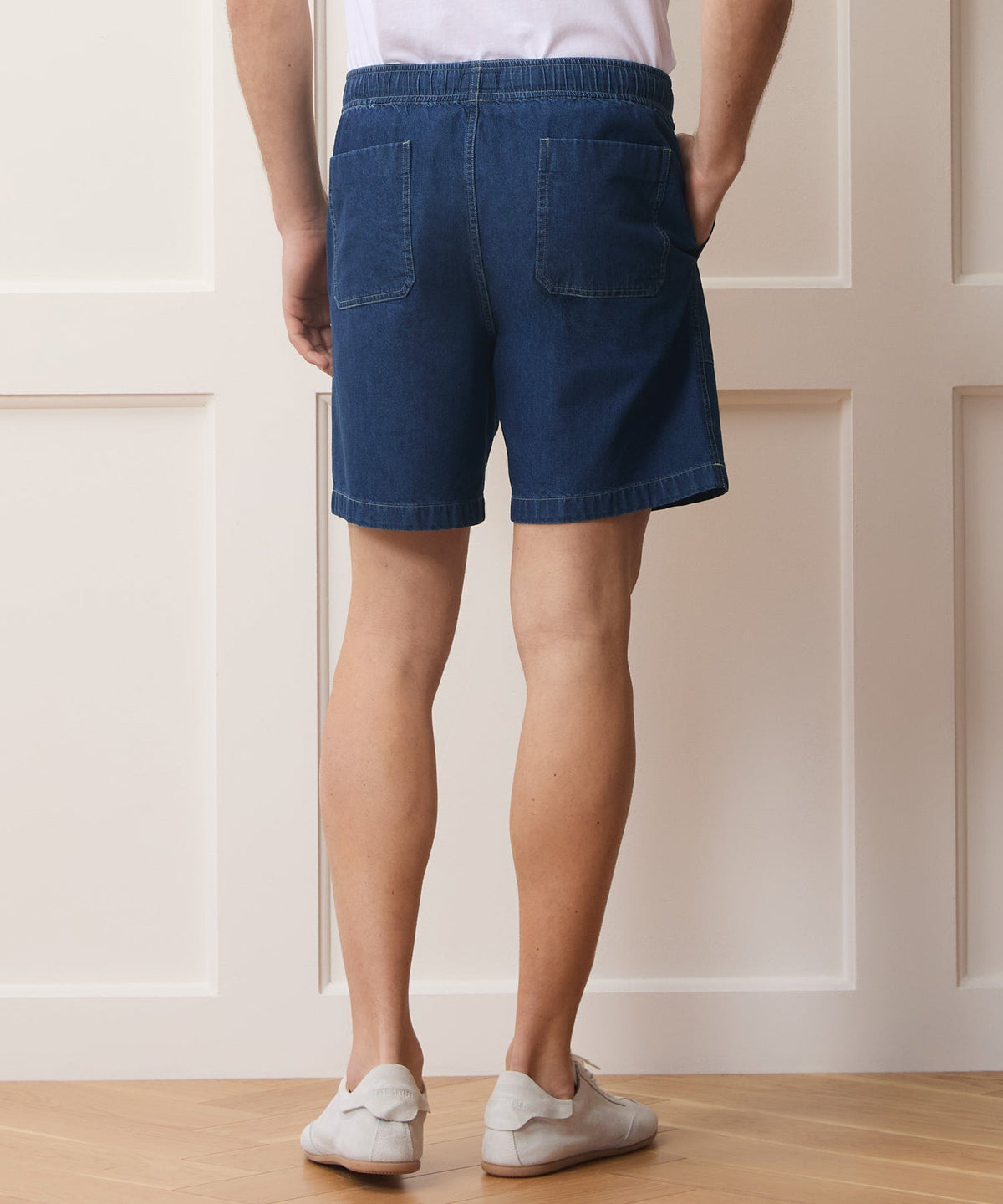 Todd Snyder 7" Indigo Beach Short - Dark Indigo