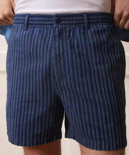 Todd Snyder 5" Cotton Beachcomber Short - Indigo