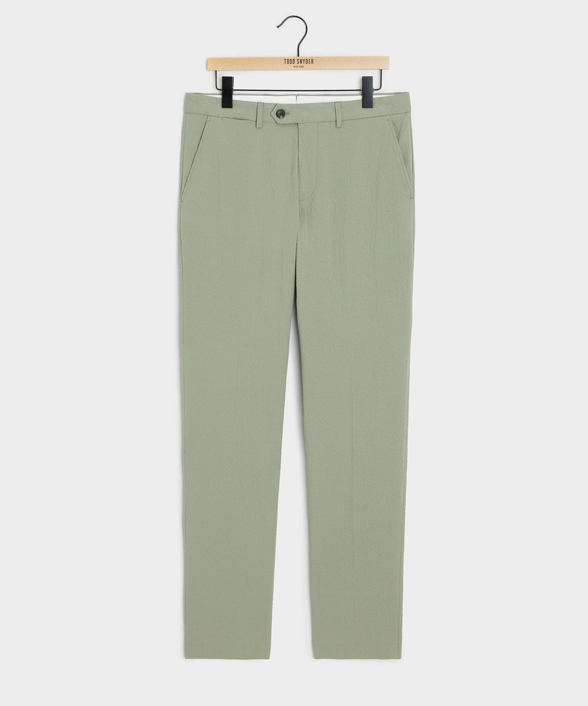 Todd Snyder Italian Seersucker Sutton Trouser - Seafoam