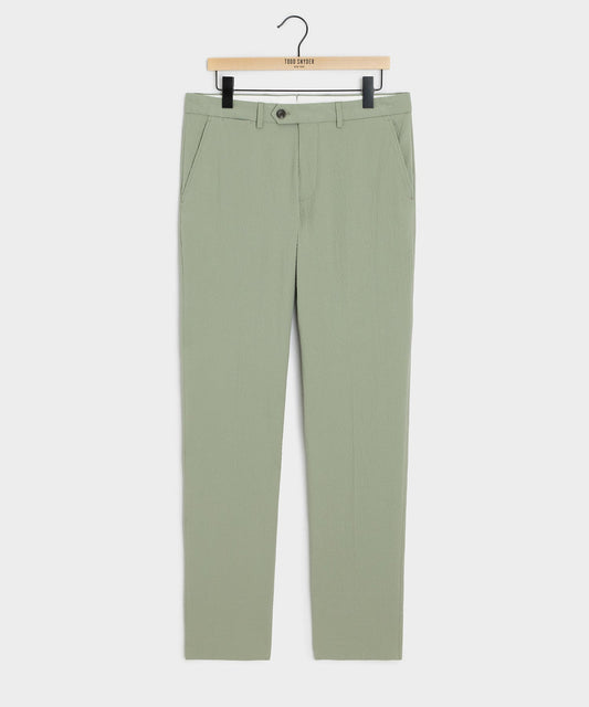 Todd Snyder Italian Seersucker Sutton Trouser - Seafoam