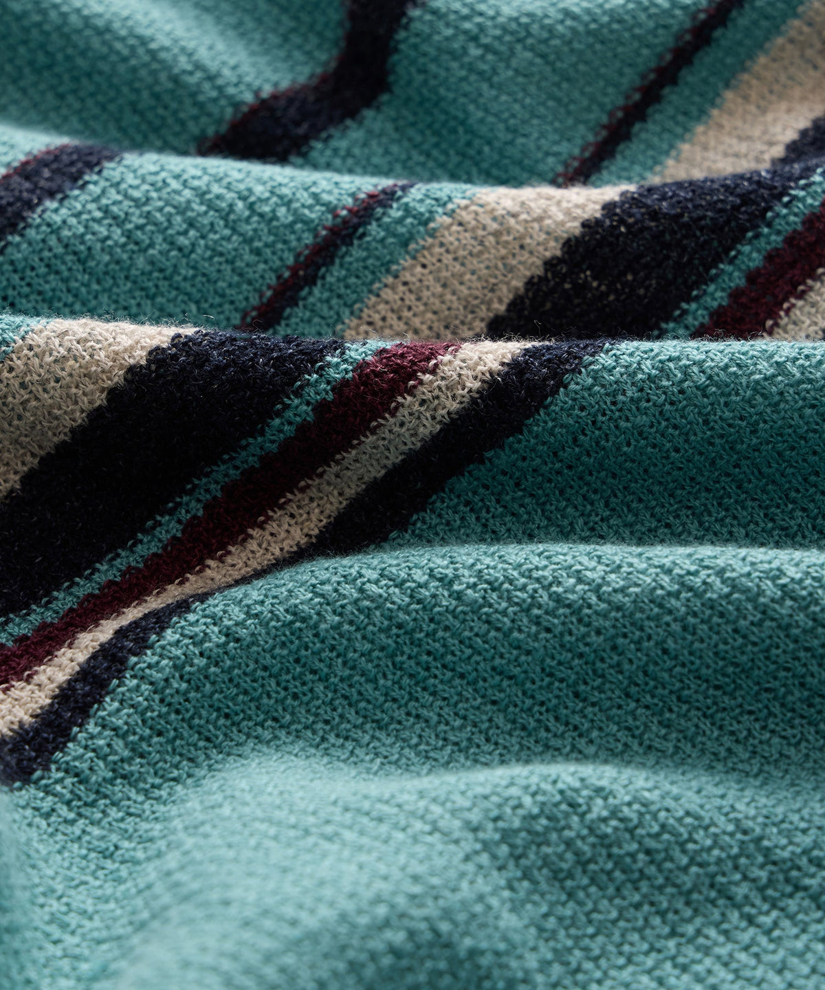 Todd Snyder Clemente Sweater Polo - Blue Ridge