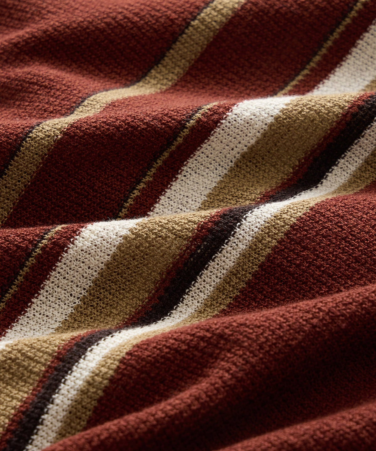 Todd Snyder Clemente Sweater Polo - Foundry Red