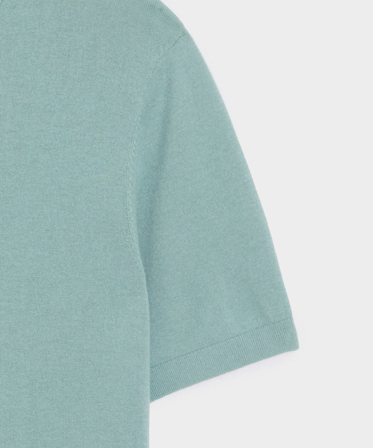 Todd Snyder Silk-Cashmere Sweater Tee - River Mist