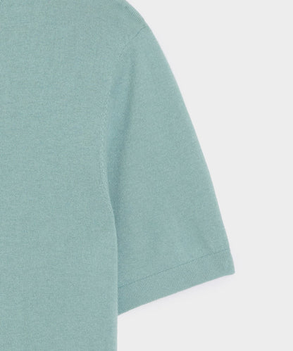 Todd Snyder Silk-Cashmere Sweater Tee - River Mist