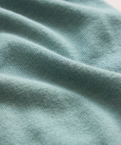 Todd Snyder Silk-Cashmere Sweater Tee - River Mist