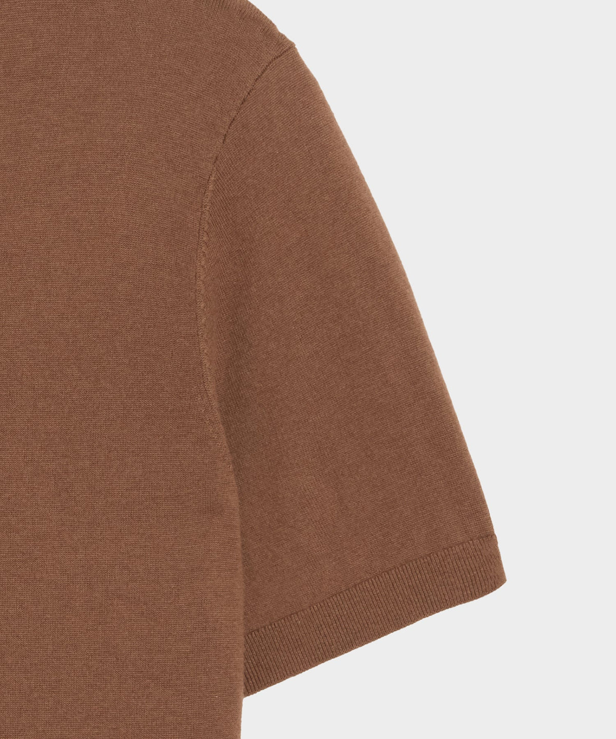 Todd Snyder Silk-Cashmere Sweater Tee - Weathered Oak