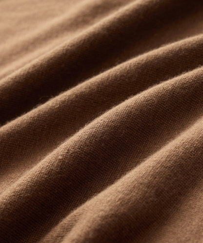 Todd Snyder Silk-Cashmere Sweater Tee - Weathered Oak