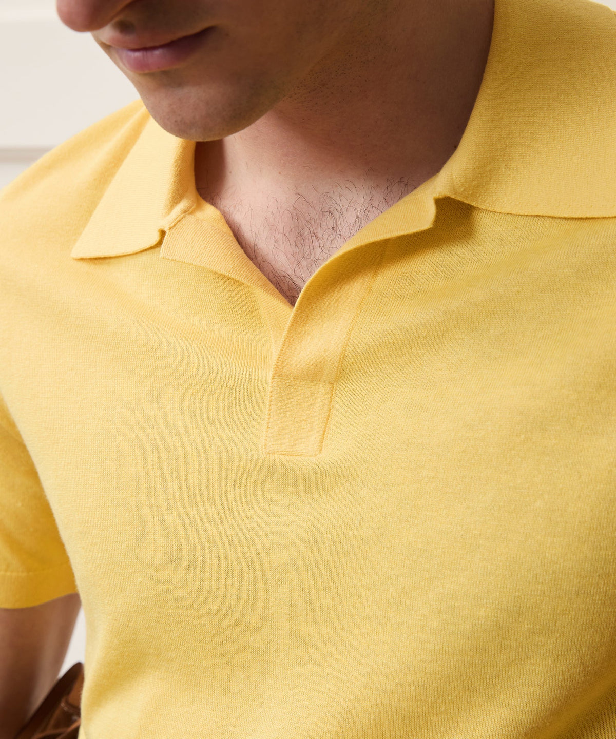 Todd Snyder Silk-Cashmere Montauk Sweater Polo - Craspedia