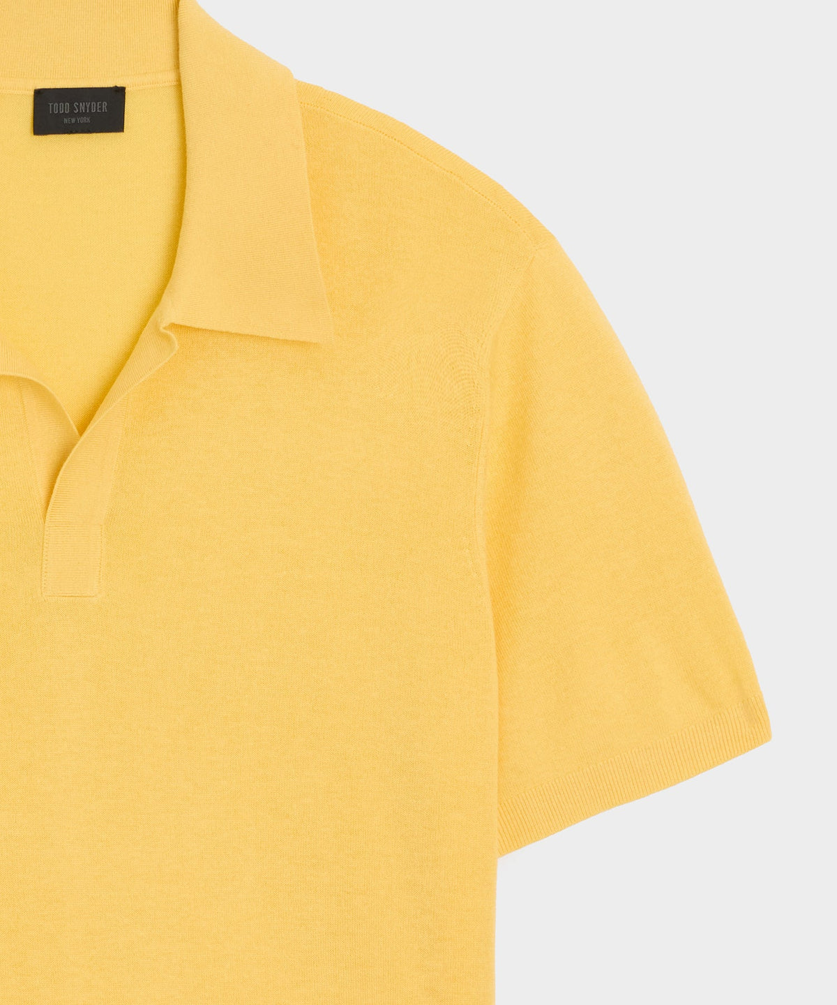 Todd Snyder Silk-Cashmere Montauk Sweater Polo - Craspedia