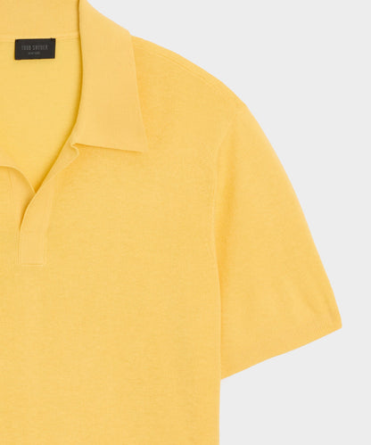 Todd Snyder Silk-Cashmere Montauk Sweater Polo - Craspedia