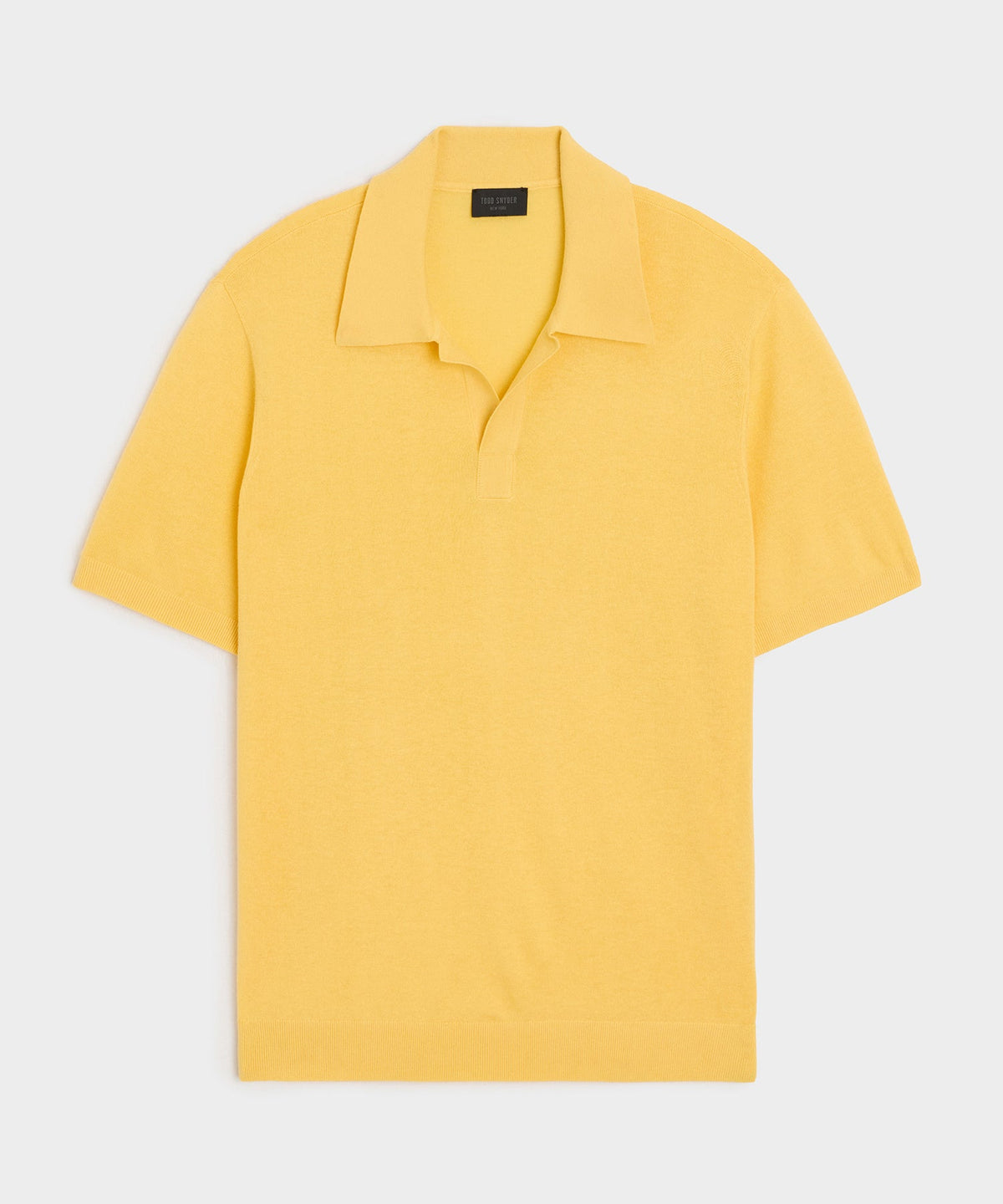 Todd Snyder Silk-Cashmere Montauk Sweater Polo - Craspedia