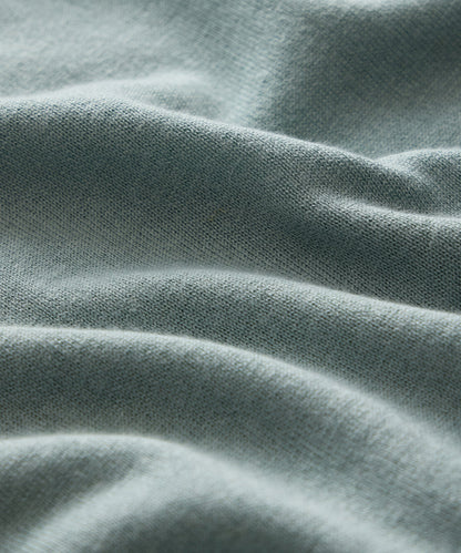 Todd Snyder Silk-Cashmere Montauk Sweater Polo - River Mist