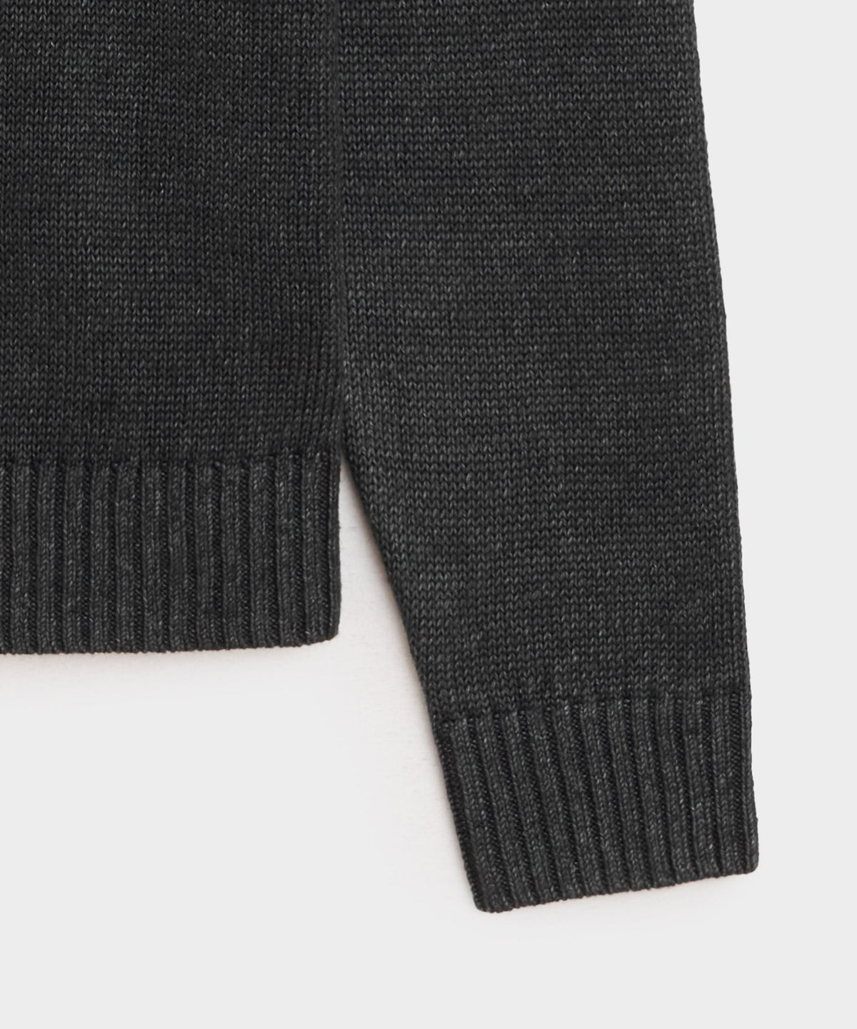 Todd Snyder Linen Crewneck Sweater - Faded Black