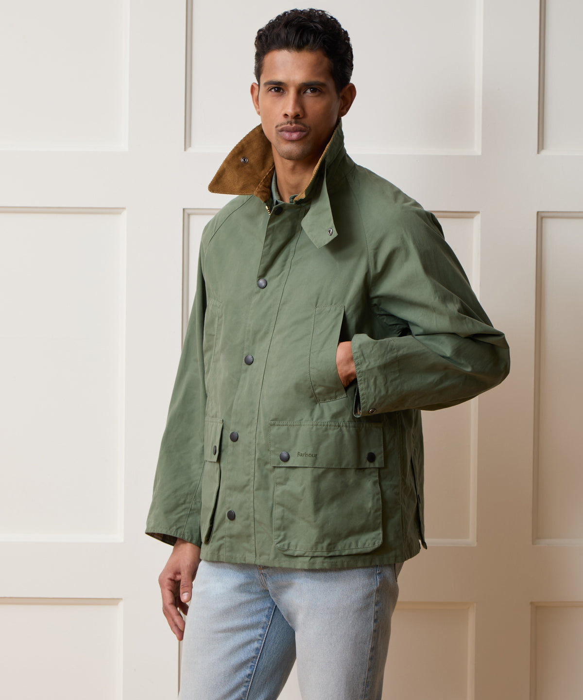 Todd Snyder Barbour Bedale Jacket - Oak Moss
