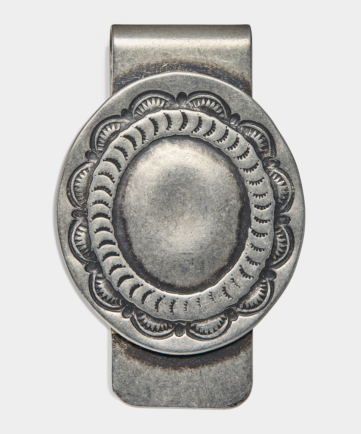 Todd Snyder Yuketen Concho Money Clip - Silver