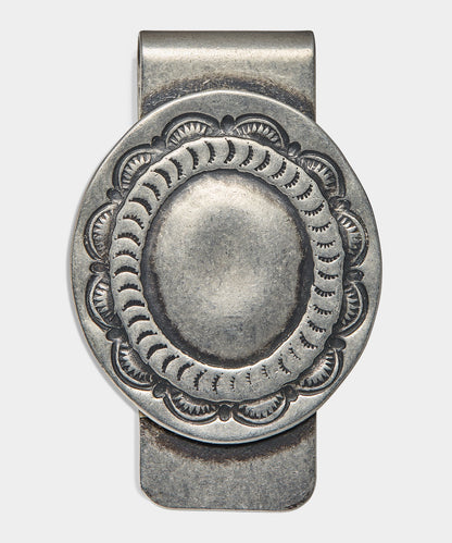 Todd Snyder Yuketen Concho Money Clip - Silver