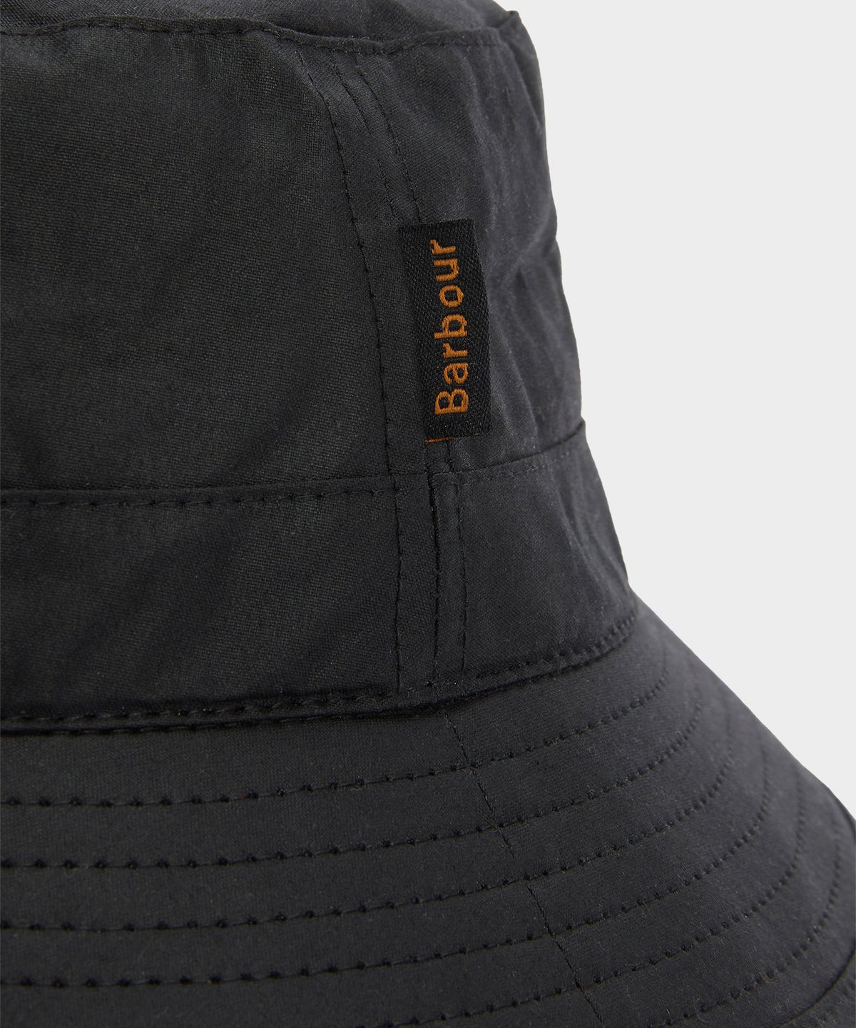 Todd Snyder Barbour Waxed Bucket Hat - Black