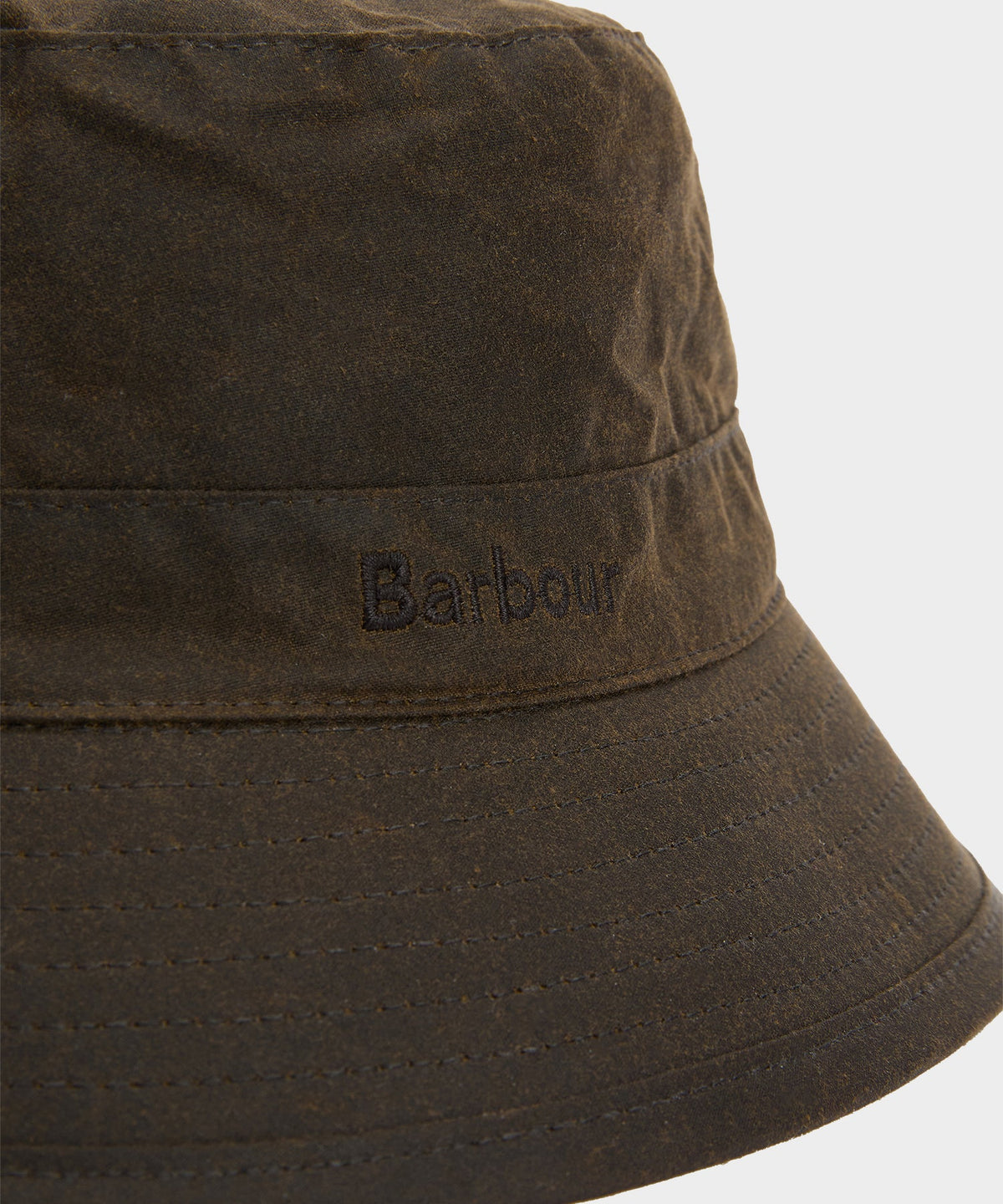 Todd Snyder Barbour Waxed Bucket Hat - Olive