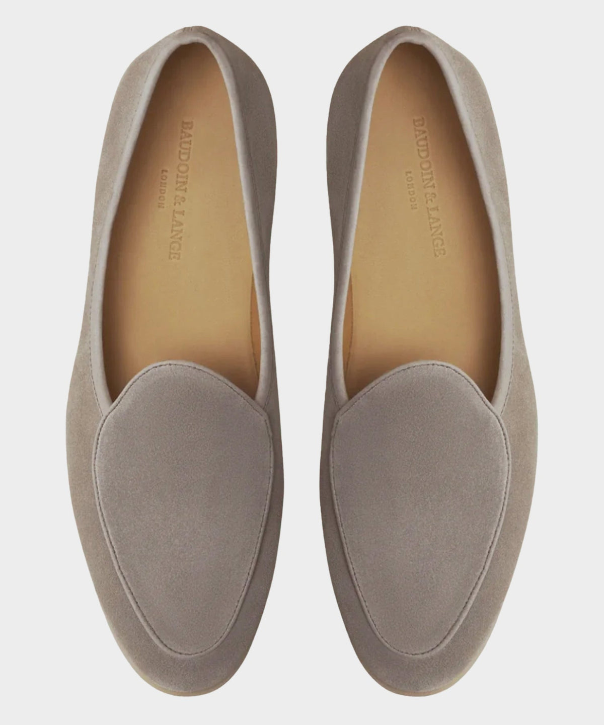Todd Snyder Baudoin & Lange Stride Loafer - Grey