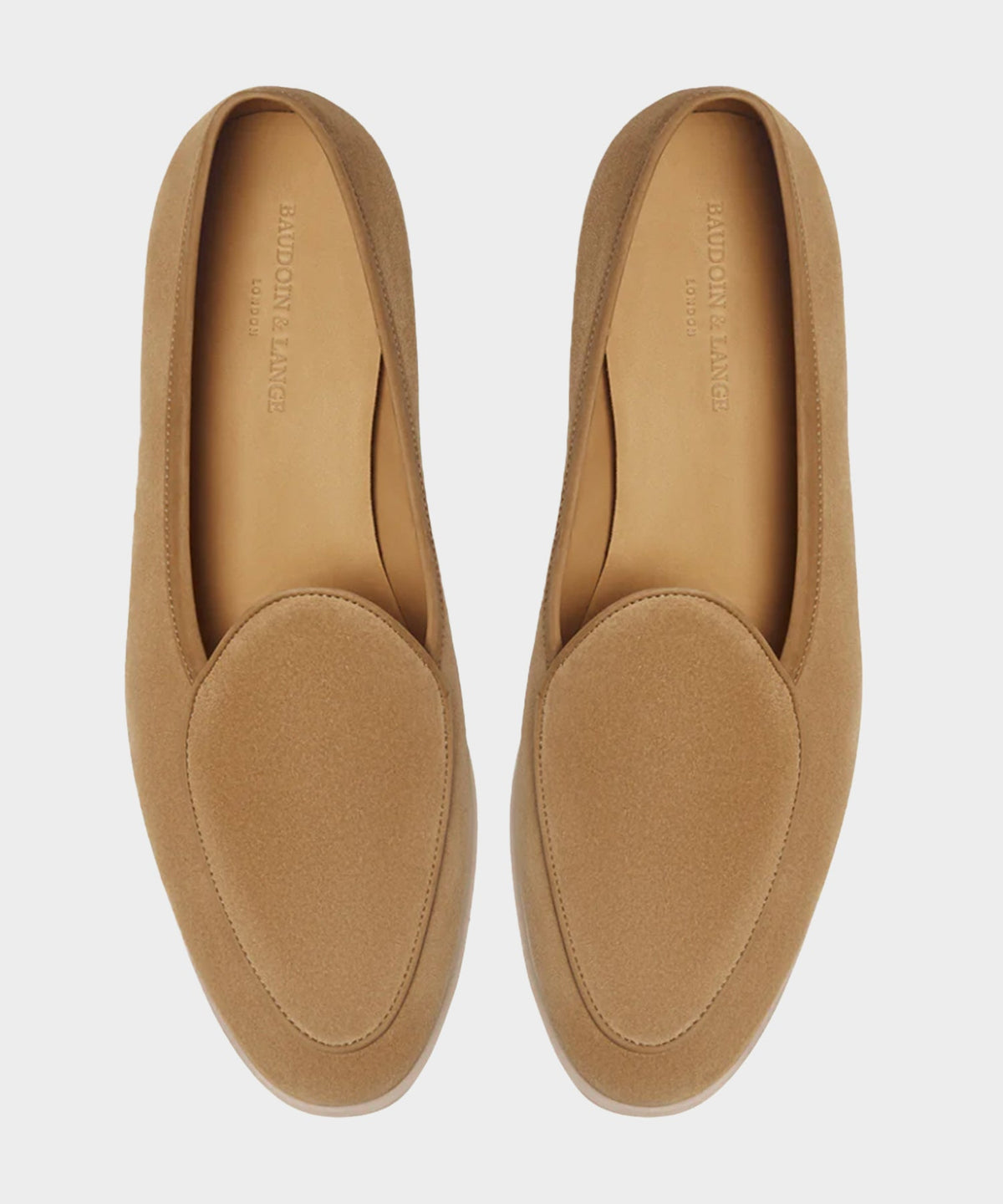 Todd Snyder Baudoin & Lange Stride Loafer - Clay