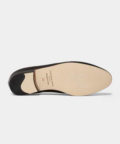 Todd Snyder Baudoin & Lange Sagan Tassel Loafer - Dark Brown