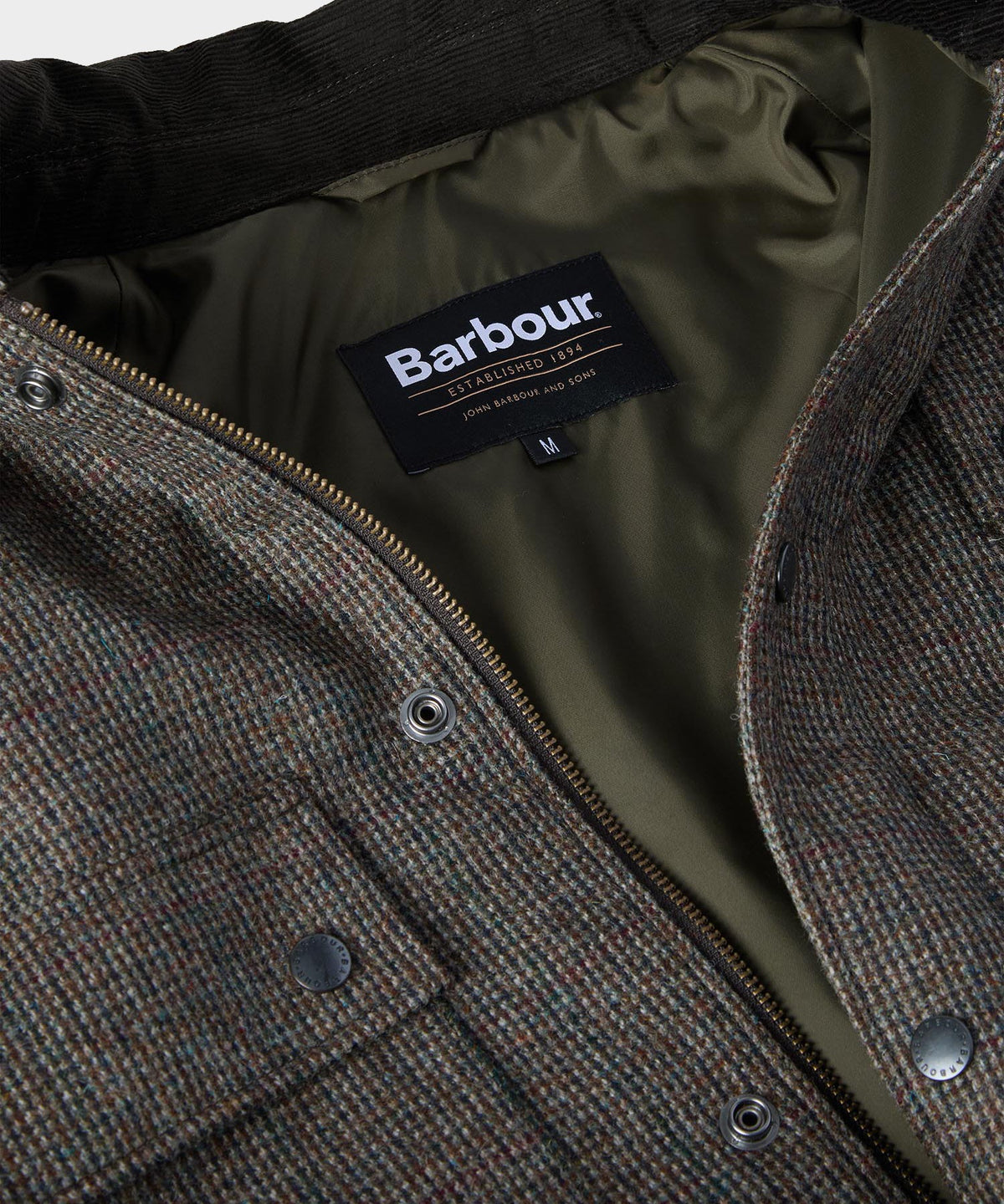 Todd Snyder Barbour Editor Wool Jacket - Olive