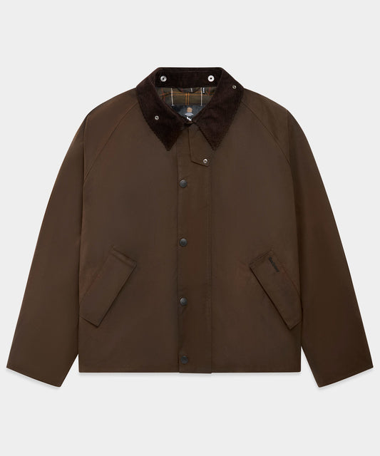 Todd Snyder Barbour Wax Transport Jacket - Dark Brown