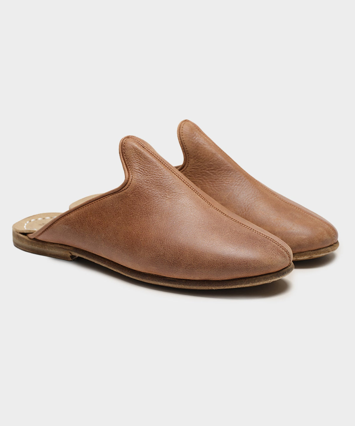 Todd Snyder Sabah Leather Baba - Brown